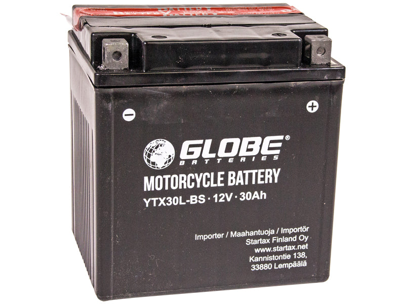 GLOBE AGM 12V 30AH 167X127X176 -/+ 350A (EN)