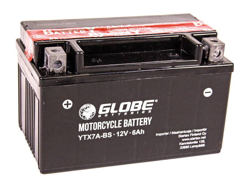 GLOBE AGM 12V 6AH 150X87X93 +/- 85A (EN)