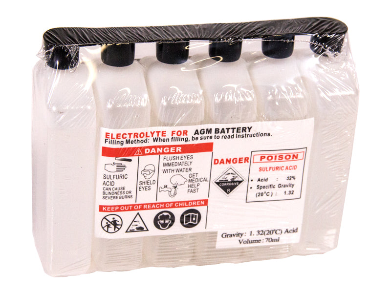 GLOBE AGM 12V 8AH 150X87X105 +/- 90A (EN)