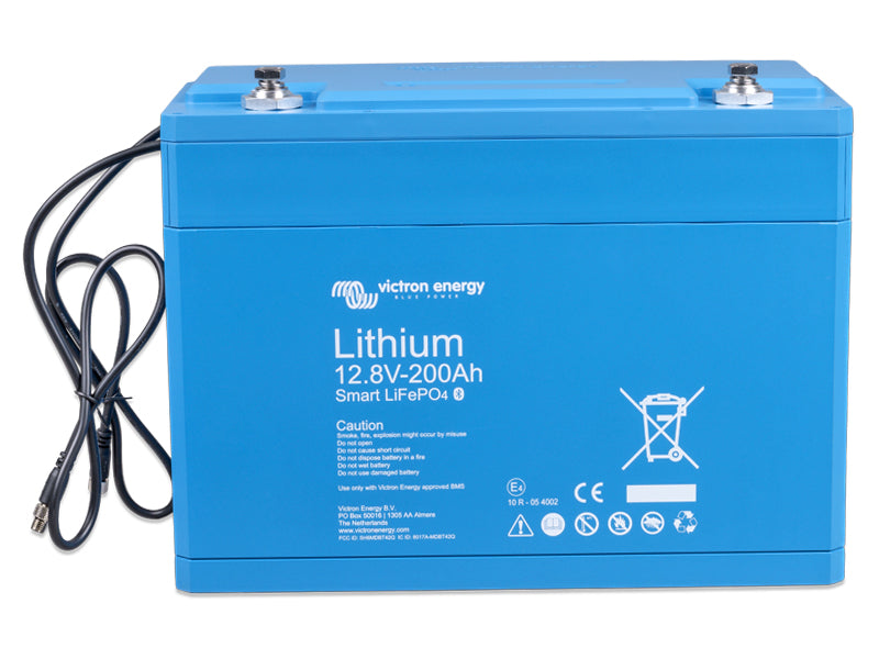 LIFEPO4 BATTERY 12,8V/200AH SMART