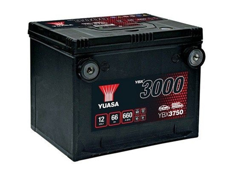 YUASA SMF YBX3750 66AH 230X179X185 660A EN +/-