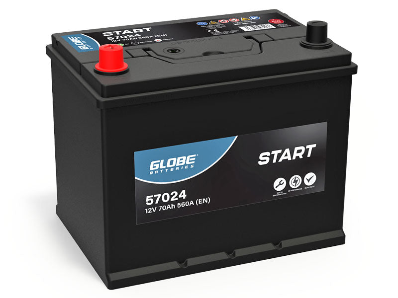 GLOBE SMF 70AH 260X170X220 +/- 560A EN