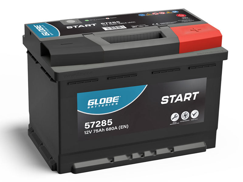 GLOBE SMF 75AH 278X175X175 -/+ 680A EN