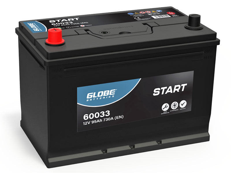 GLOBE SMF 95AH 304X173X220 +/- 730A EN