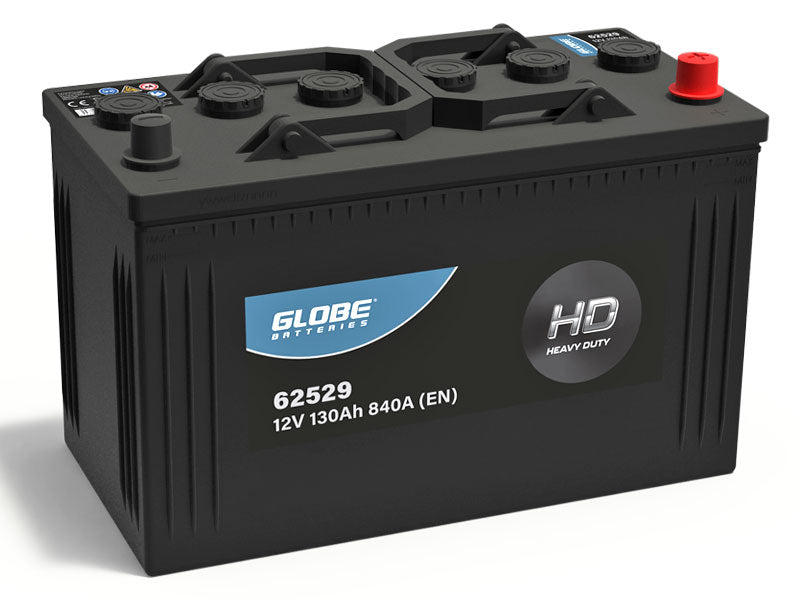 GLOBE HD 130AH 345X175X285 -/+ 840A EN