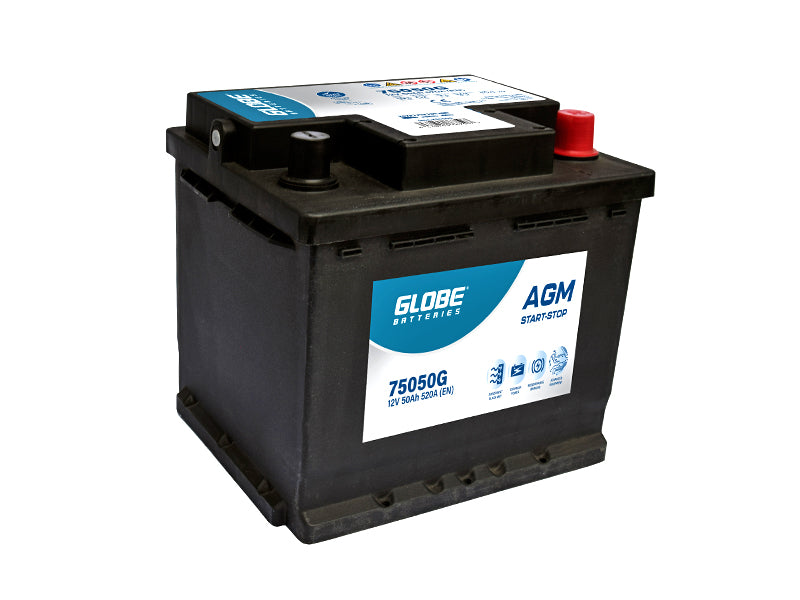 GLOBE AGM 50AH 207X175X190 -/+ 520A EN