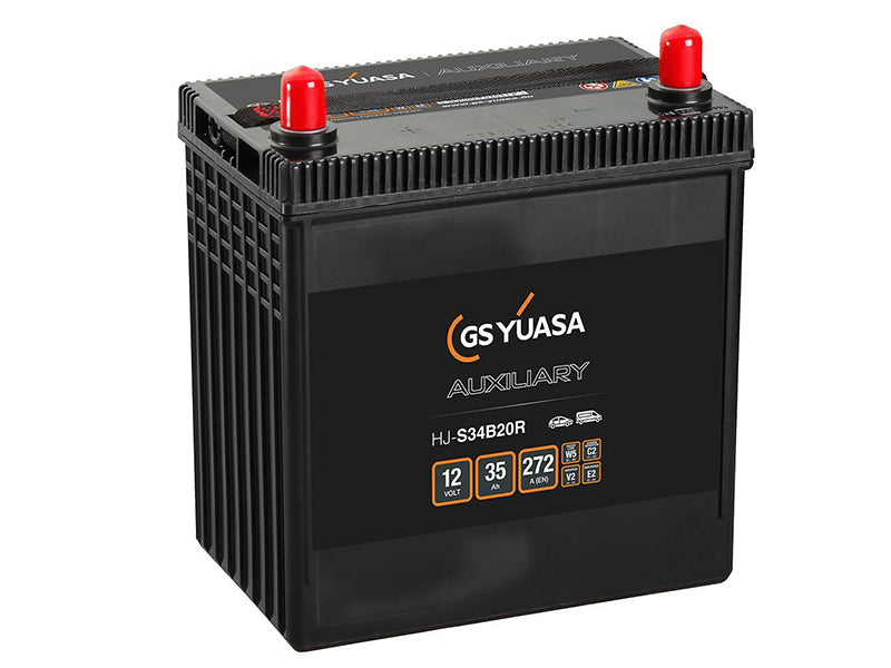 YUASA AUXILIARY VRLA 35 AH 197X129X227 272A EN +/-