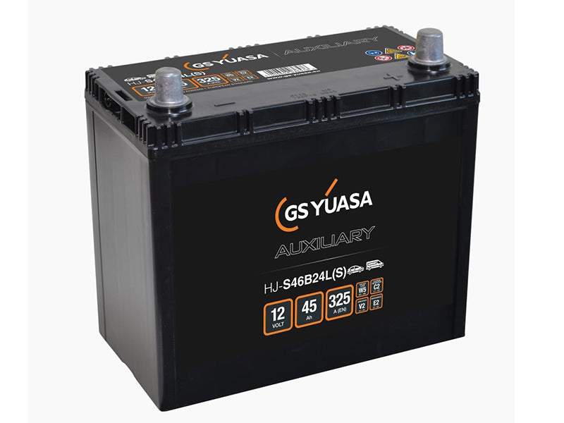 YUASA AUXILIARY VRLA 45 AH 238X129X227 325A EN -/+