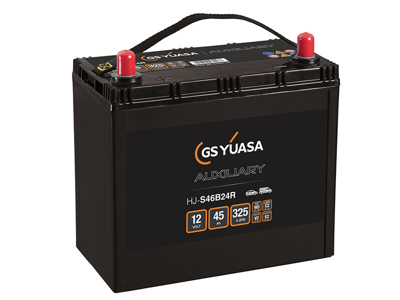YUASA AUXILIARY VRLA 45 AH 238X129X227 325A EN +/-