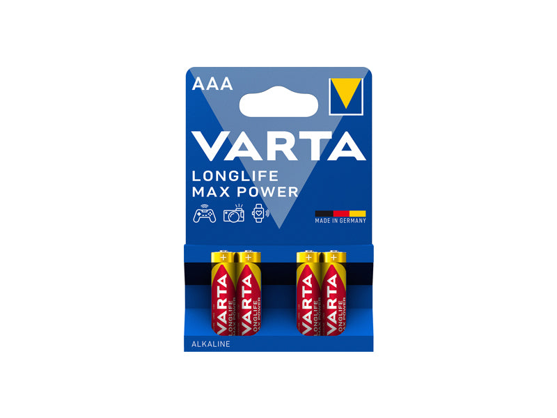 VARTA LONGLIFE MAX POWER AAA BLI 4