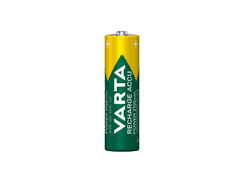 VARTA, RECHARGEABLE, ACCU R2U AA 2100MAH 4 KPL