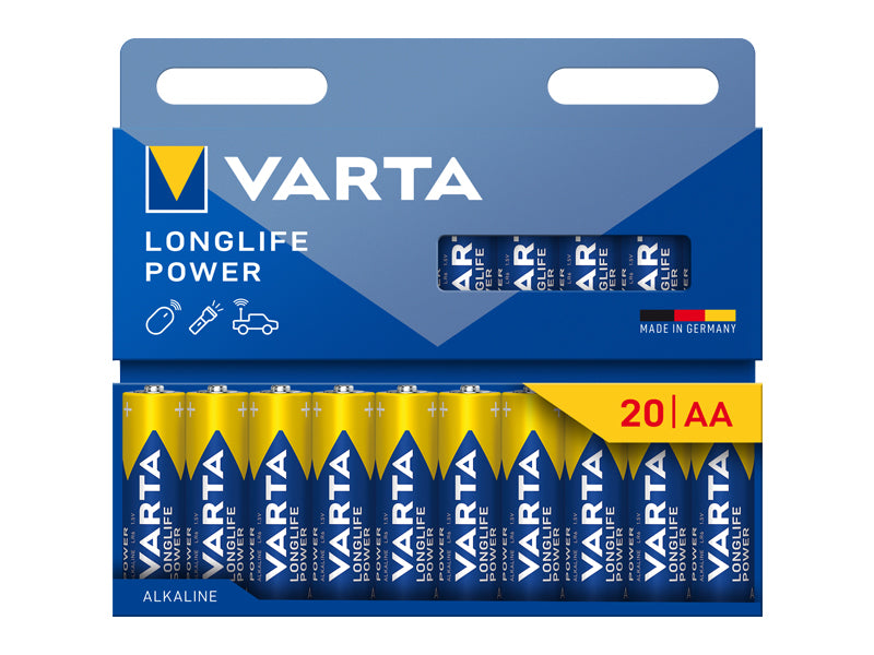 VARTA LONGLIFE POWER AA BLI 20