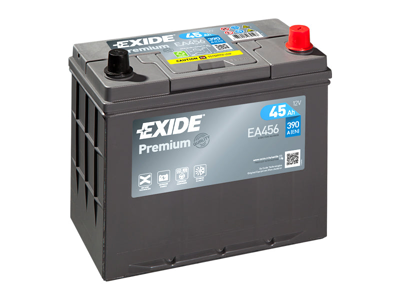 EA456 EXIDE PREMIUM 45AH 237X136X227 -/+ 390A