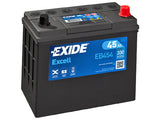 EB454 EXIDE EXCELL 45AH 237X127X227 -/+ 330A