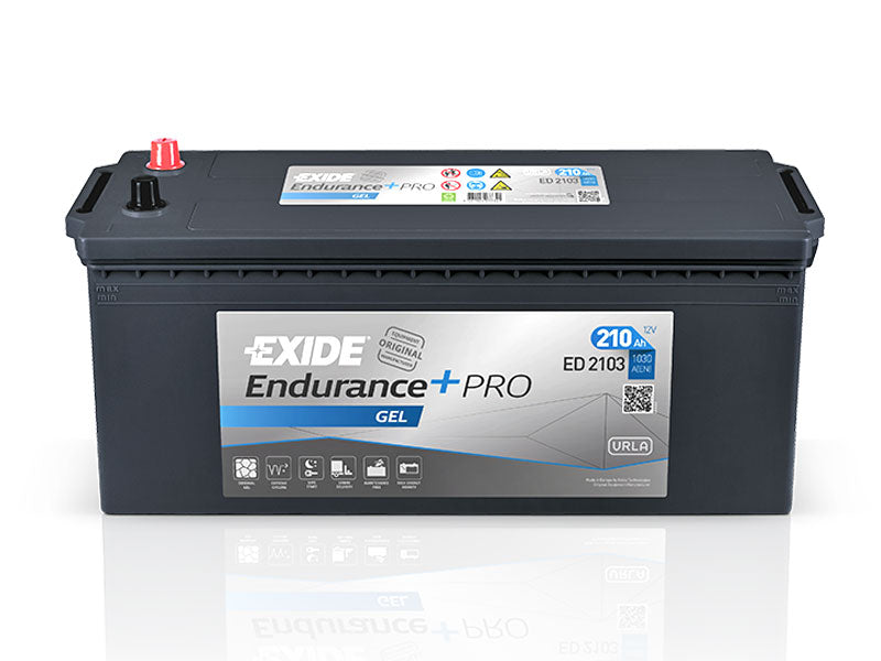 ED2103 EXIDE ENDURANCE+ PRO GEL 210AH 518X274X240 +/- 1030A