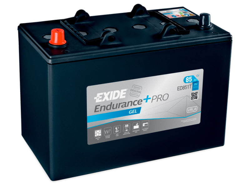 ED851T EXIDE ENDURANCE+ PRO GEL 85AH 349X175X235 +/- 350A