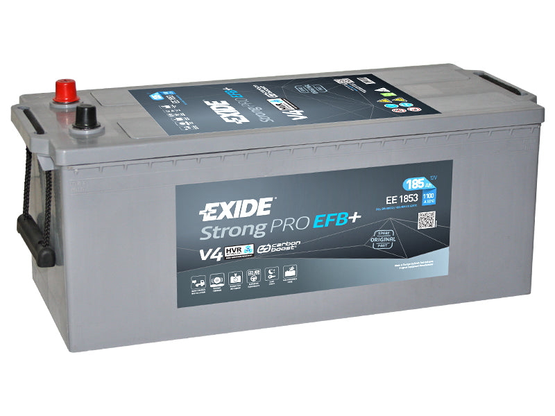 EE1853 EXIDE STRONGPRO EFB+ 185AH 513X223X223 +/-  1100A