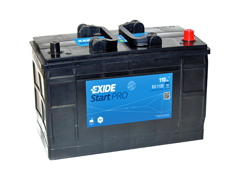 EG1100 EXIDE STARTPRO 110AH 349X175X235 -/+ 750A