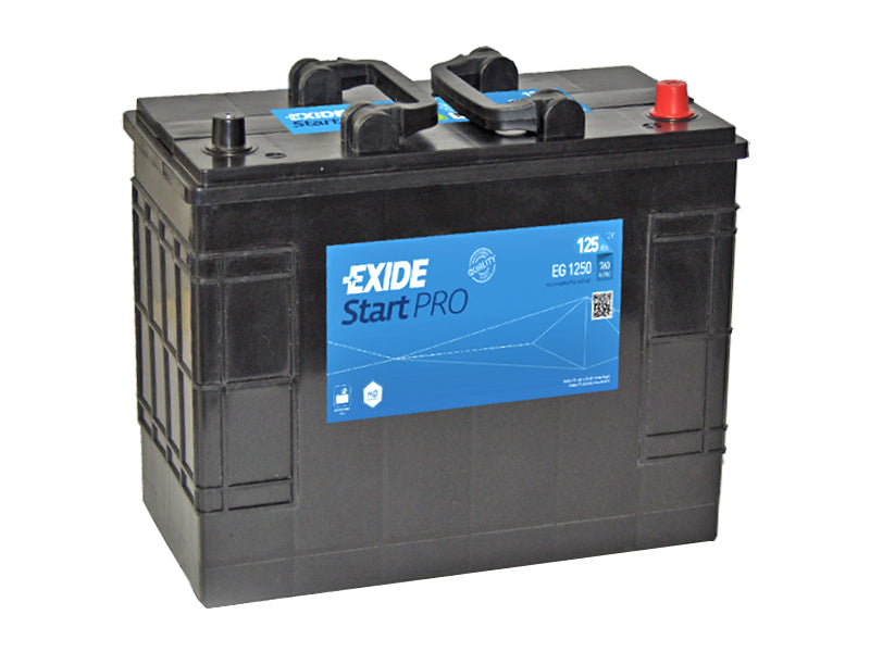 EG1250 EXIDE STARTPRO 125AH 349X175X285 -/+ 760A