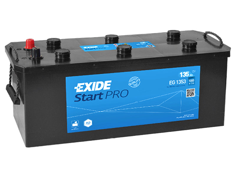 EG1353 EXIDE STARTPRO 135AH 514X218X210 +/- 1000A