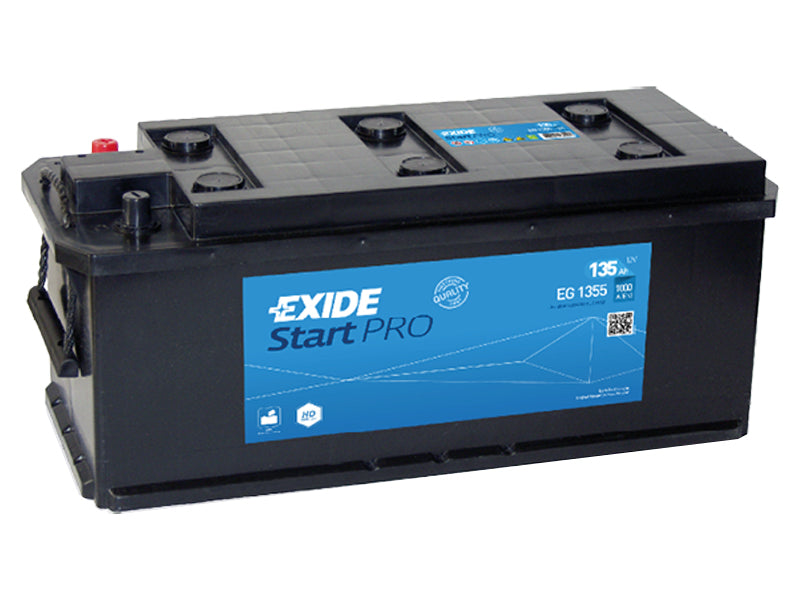 EG1355 EXIDE STARTPRO 135AH 514X175X210 +/- 1000A