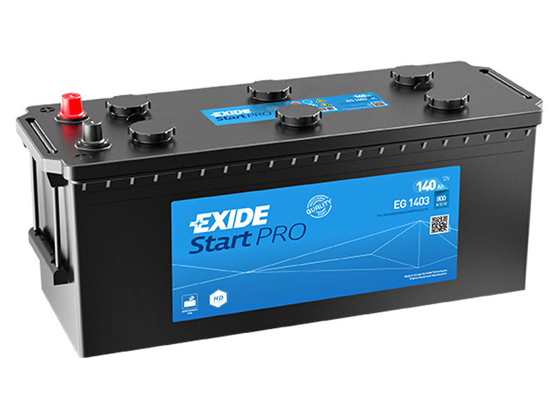 EG1403 EXIDE STARTPRO 140AH 513X189X223 +/- 800A