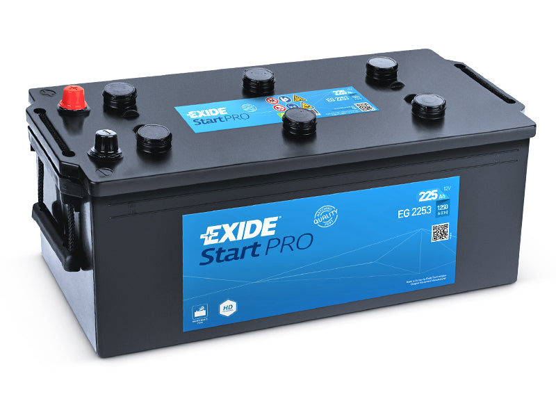 EG2253 EXIDE STARTPRO 225AH 518X274X240 +/- 1200A