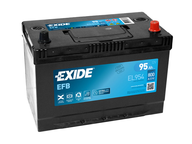 EL954 EXIDE EFB 95AH 306X173X222 -/+ 800A