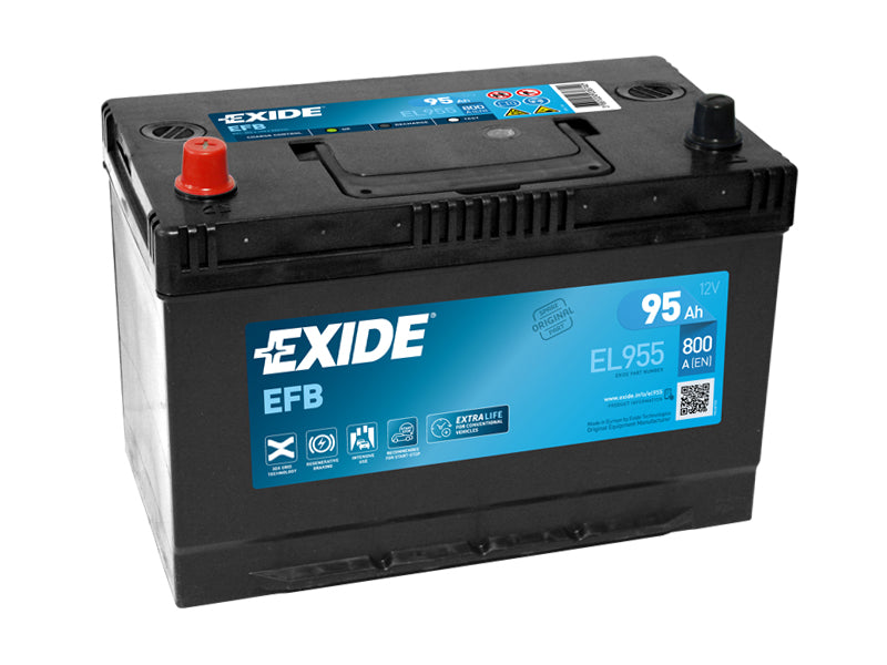 EL955 EXIDE EFB 95AH 306X173X222 +/- 800A
