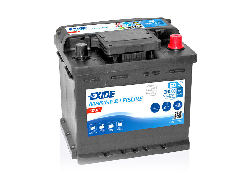 EN500 EXIDE START 50AH 207X175X190 -/+ 450A