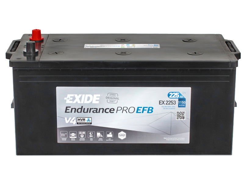 EX2253 EXIDE ENDURANCE PRO EFB 225AH 518X274X240 +/-  1150A