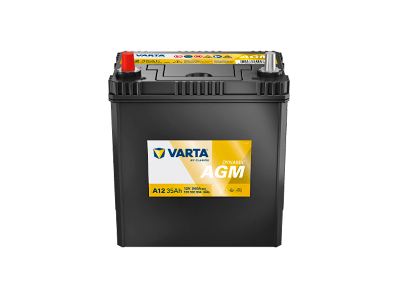 VARTA DYNAMIC AGM 35AH 340A 196X126X223MM +/-