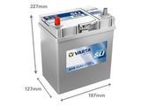 VARTA DYNAMIC SLI 40AH 330A 187X127X207MM +/-
