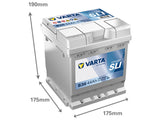 VARTA DYNAMIC SLI 44AH 420A 175X175X190MM -/+