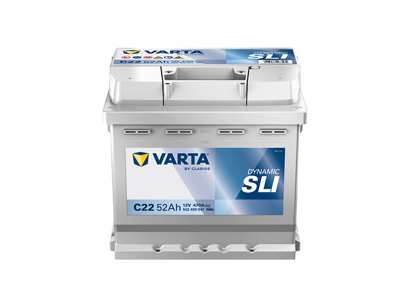 VARTA DYNAMIC SLI 52AH 470A 207X175X190MM -/+