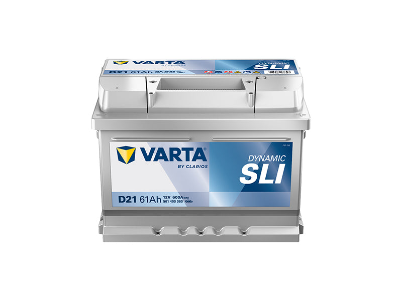 VARTA DYNAMIC SLI 61AH 600A 242X175X175MM -/+