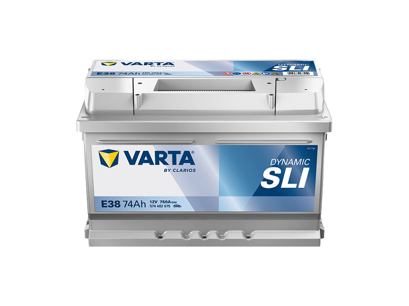 VARTA DYNAMIC SLI 74AH 750A 278X175X175MM -/+