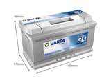 VARTA DYNAMIC SLI 100AH 830A 353X175X190MM -/+