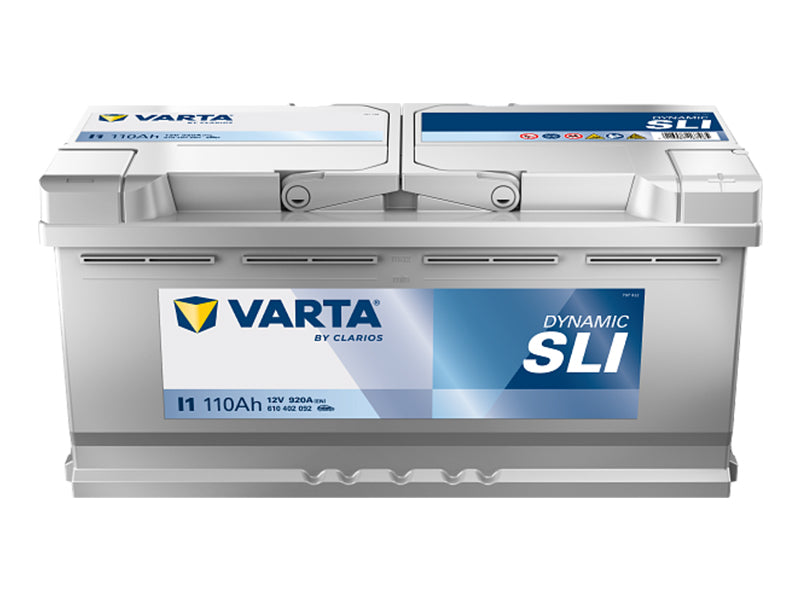 VARTA DYNAMIC SLI 110AH 920A 393X175X190MM -/+