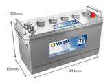 VARTA PROMOTIVE SLI 110AH 850A 413X175X220MM -/+