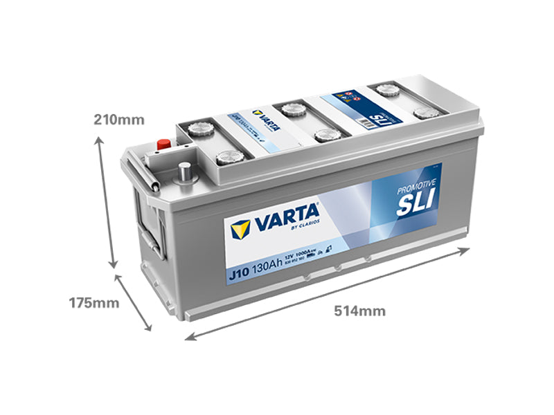 VARTA PROMOTIVE SLI 130AH 1000A 514X175X210MM +/-
