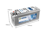VARTA PROMOTIVE SLI 130AH 1000A 514X175X210MM +/-