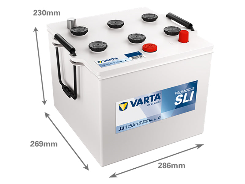VARTA PROMOTIVE SLI 125AH 950A 286X269X230MM -/+