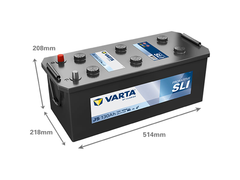 VARTA PROMOTIVE SLI 130AH 680A 514X218X208MM +/-