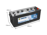 VARTA PROMOTIVE SLI 143AH 900A 508X174X205MM -/+