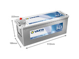 VARTA PROMOTIVE SLI 145AH 800A 513X189X223MM +/-