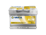 VARTA PROFESSIONAL AGM 70AH 760A 278X175X190MM -/+