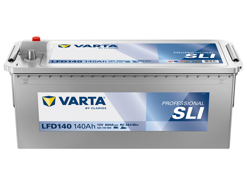 VARTA PROFESSIONAL STARTER 140AH 800A 513X189X223MM +/-