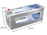 VARTA PROFESSIONAL STARTER 140AH 800A 513X189X223MM +/-