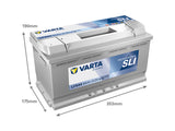 VARTA PROFESSIONAL STARTER 95AH 800A 353X175X190MM -/+